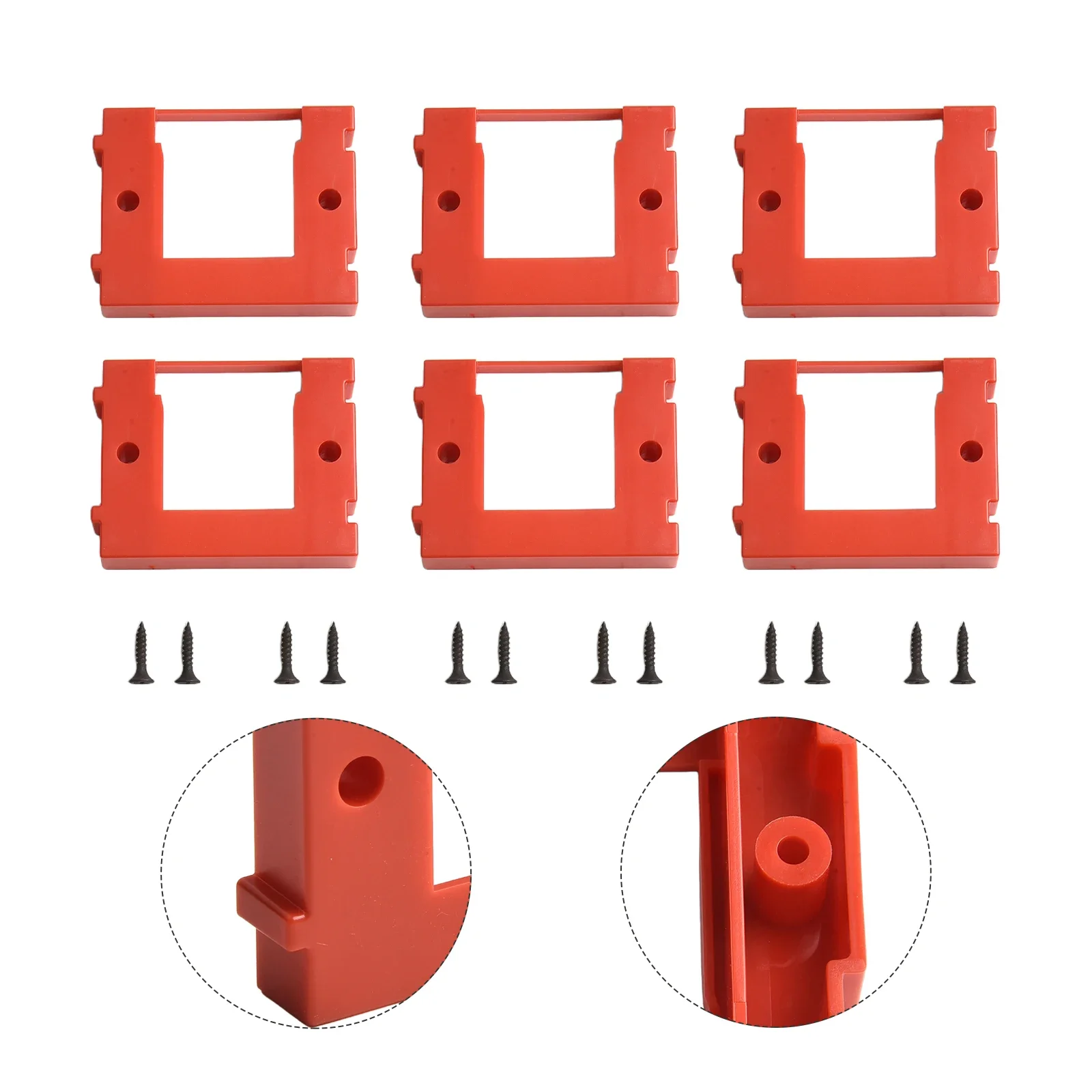 

Reliable Wall Mount Battery Holder Compatible with For Einhell Power XChange Stores Up to Six Batteries Safely