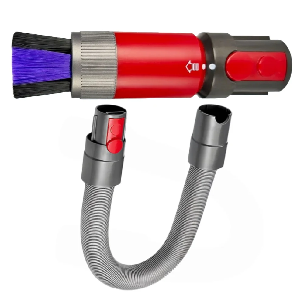 Suitable for Dyson Outsize V7 V8 V10 V11 V15 vacuum cleaner dust brush, flexible extension hose replacement accessories