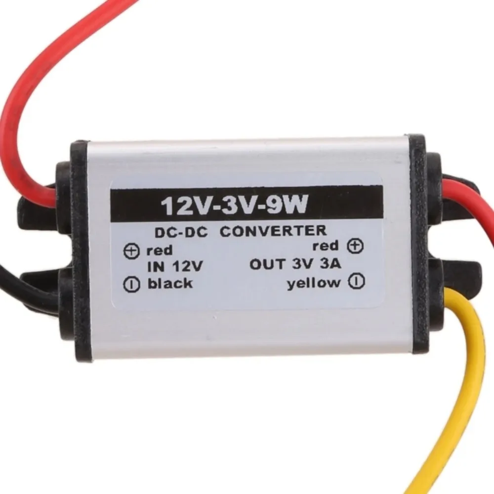 12V24V To 3V 3.3V 3.7V 5V 6V 9V 3A DC-DC Buck Step-Down Converter Voltage Regulator Reducer Output Power Supply  Module For Car