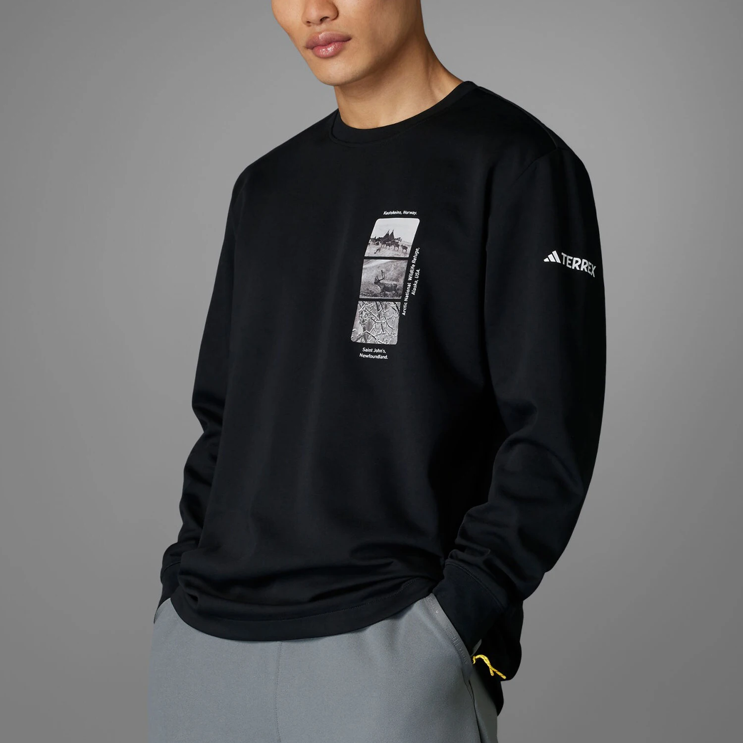 

Adidas Official Authentic 2024 New Men's Comfortable Sportswear Long Sleeve IX5613