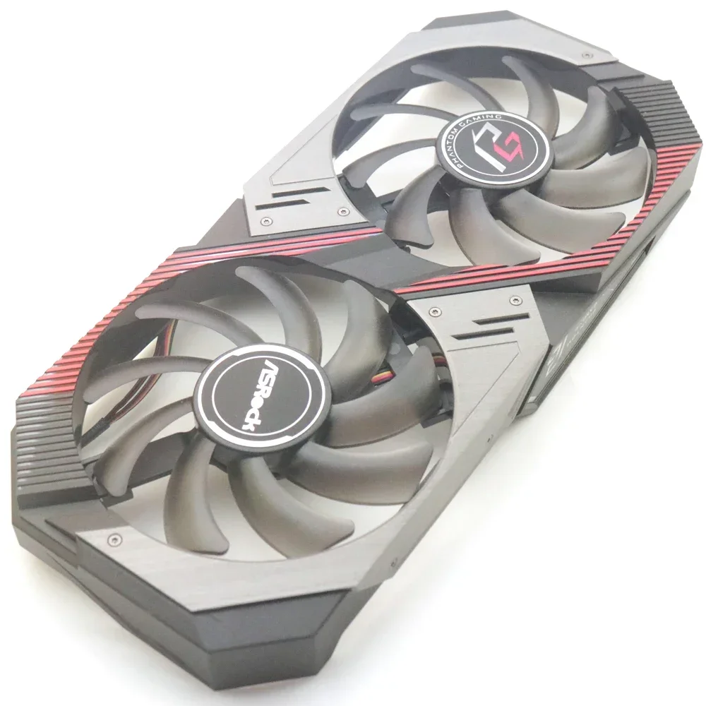 

PVA080E12R 85mm 12V 0.50A 4Pin VGA Fan With House For ASROCK RX5500XT 5600XT Phantom Gaming D2 Graphics Card Cooler Cooling Fan