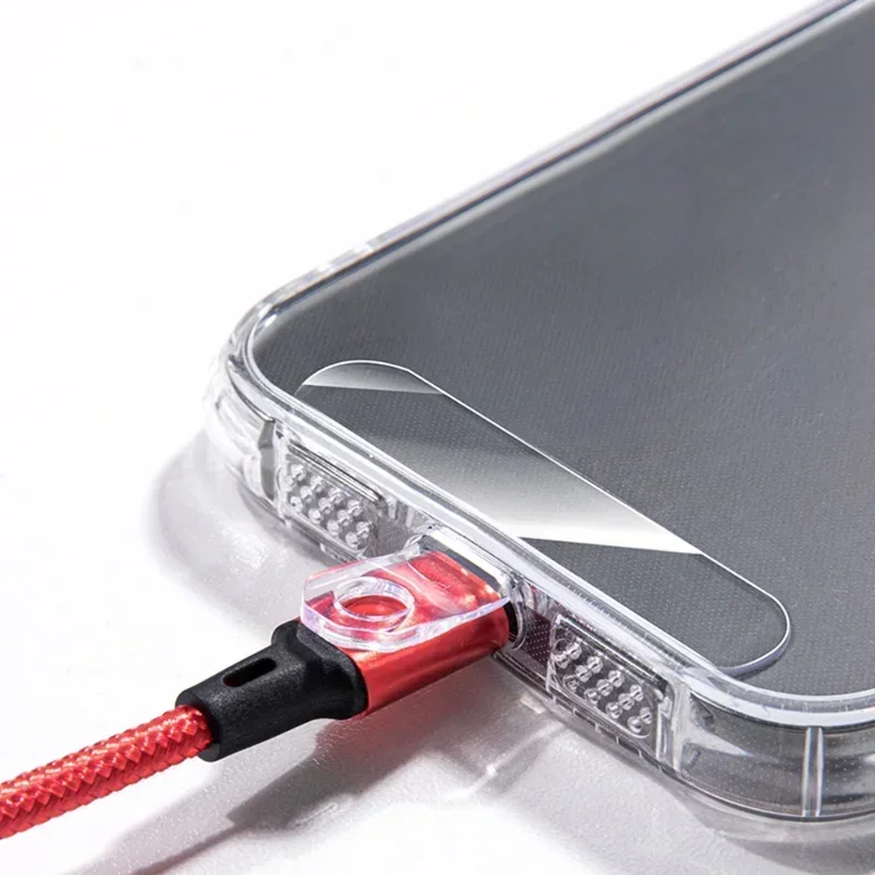 Transparent Phone Lanyard Patch Universal Phone Tether Replacement Plastic Phone strap Tether Tab Phone Case Back Pad Gaskets