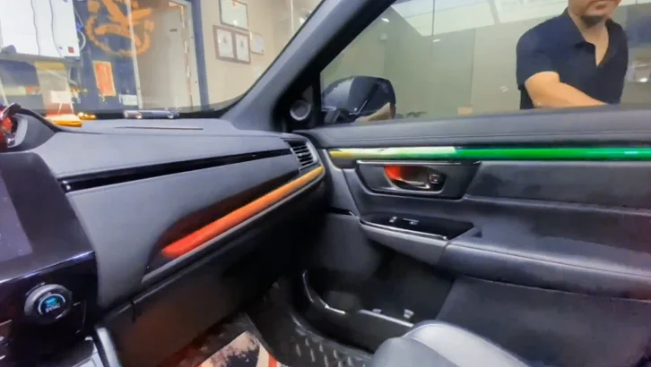 18 Dynamic Shadow Factory Direct 64-Colorful Ambient Light Car Accessories Plastic 12V 2017-2021