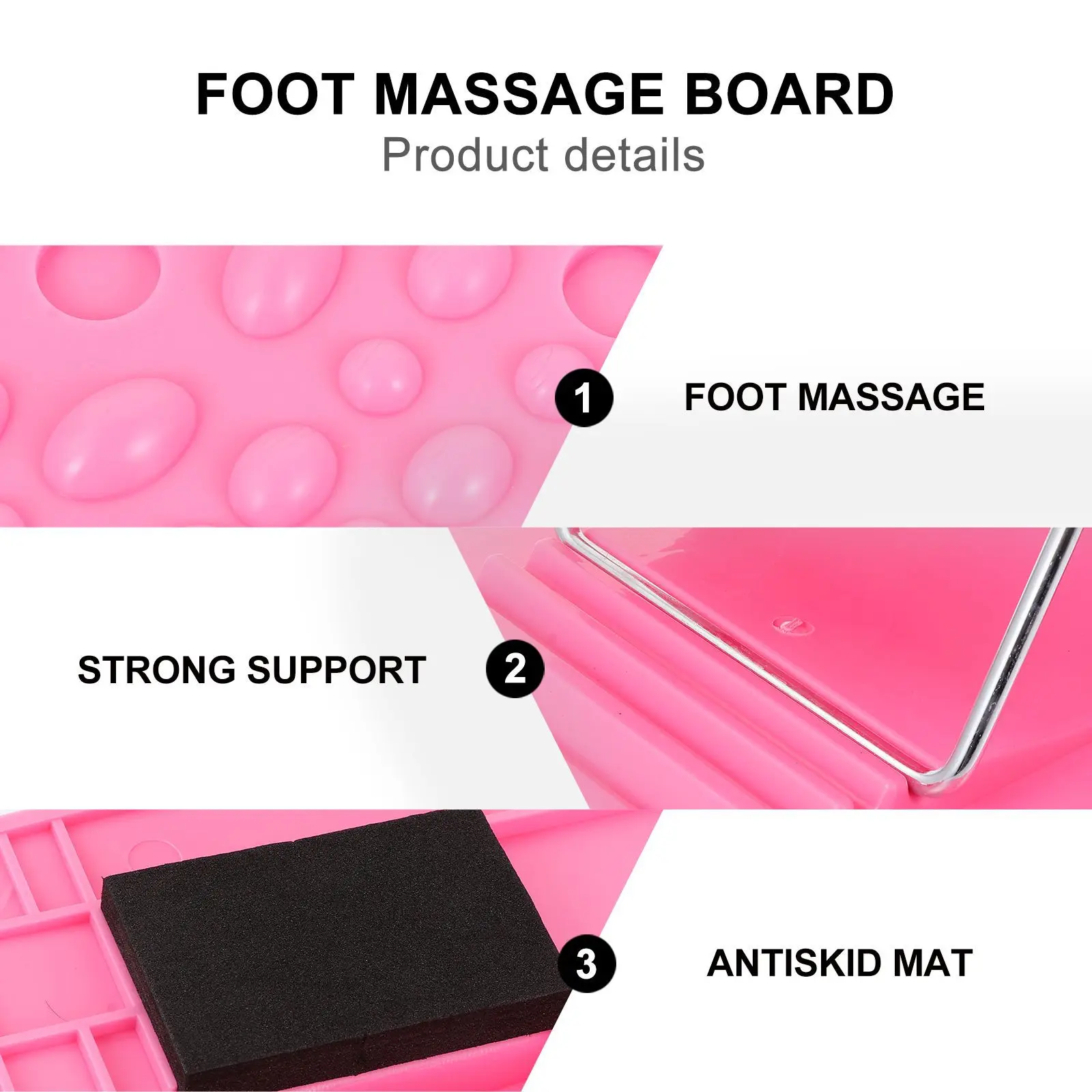 

1pc Standing Stretch Board 5-Level Adjustable Abs Durable Calf Stretcher For Home Foot Massage Leg Workout Inclined Tendon Plate