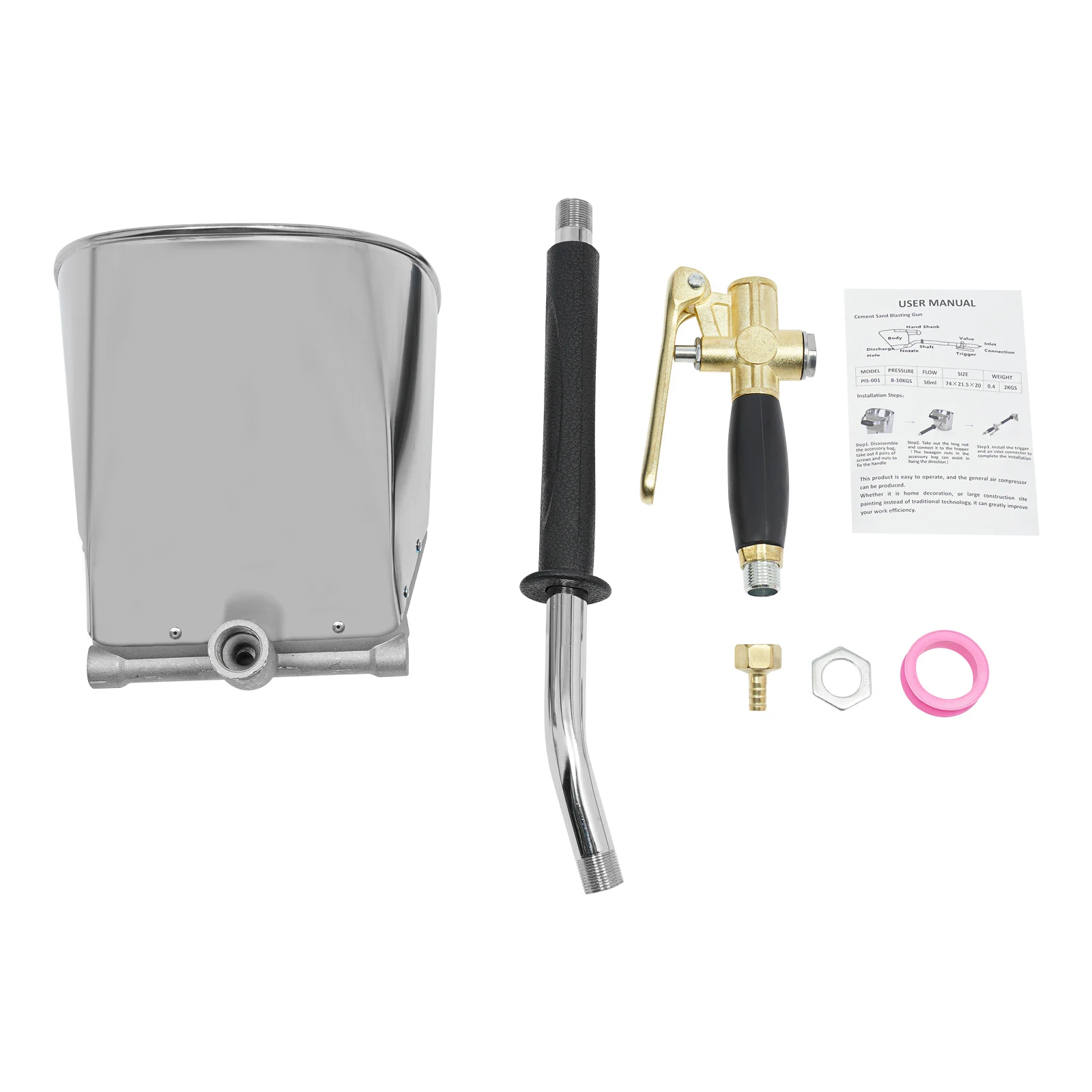 6000W 4L ジェット スタッコスプレーヤー セメントプラスター壁モルタルスプレーホッパーガン ペイントツール