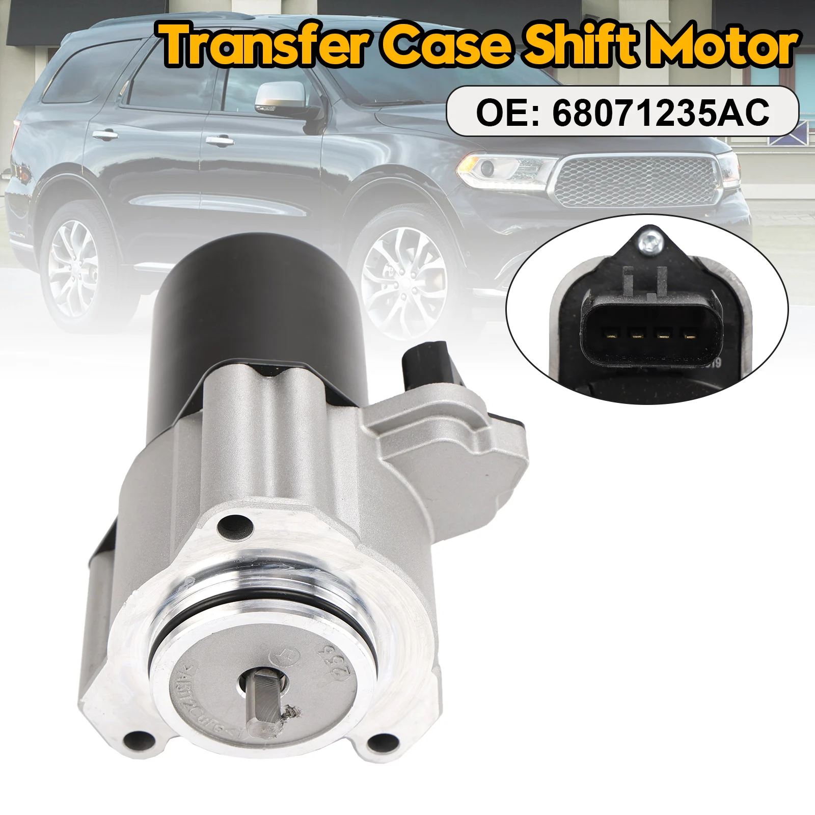 Areyourshop Transfer Case Shift Motor for Jeep Grand Cherokee Liberty 68071235AC 600-938