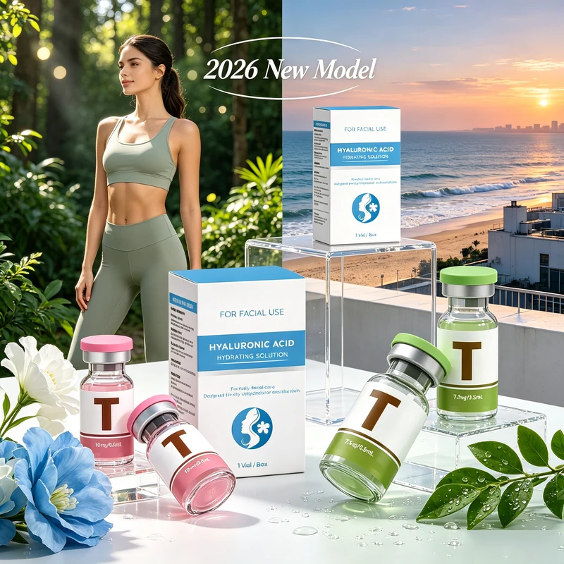 Sérum de Peptídeos Essência Facial Vegana Sem Parabenos para Cuidados com a Pele, Design de Rápida Absorção, Não Pegajoso, Para Pele Seca e Sensível