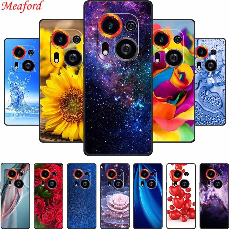 Coque For Tecno Phantom X2 Pro Phone Case Fashion Black Silicone Soft Back Cover Case For Tecno Phantom X2 Pro Case X 2 X2Pro