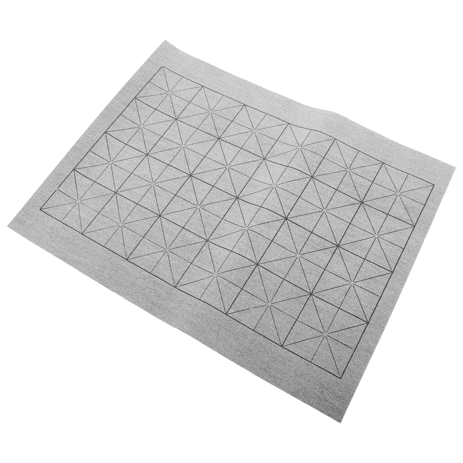 Water Writing Cloth Reusable Chinese Calligraphy Practice Mat Thickened Leak-Proof Clear Grid For Beginners Students Ideal