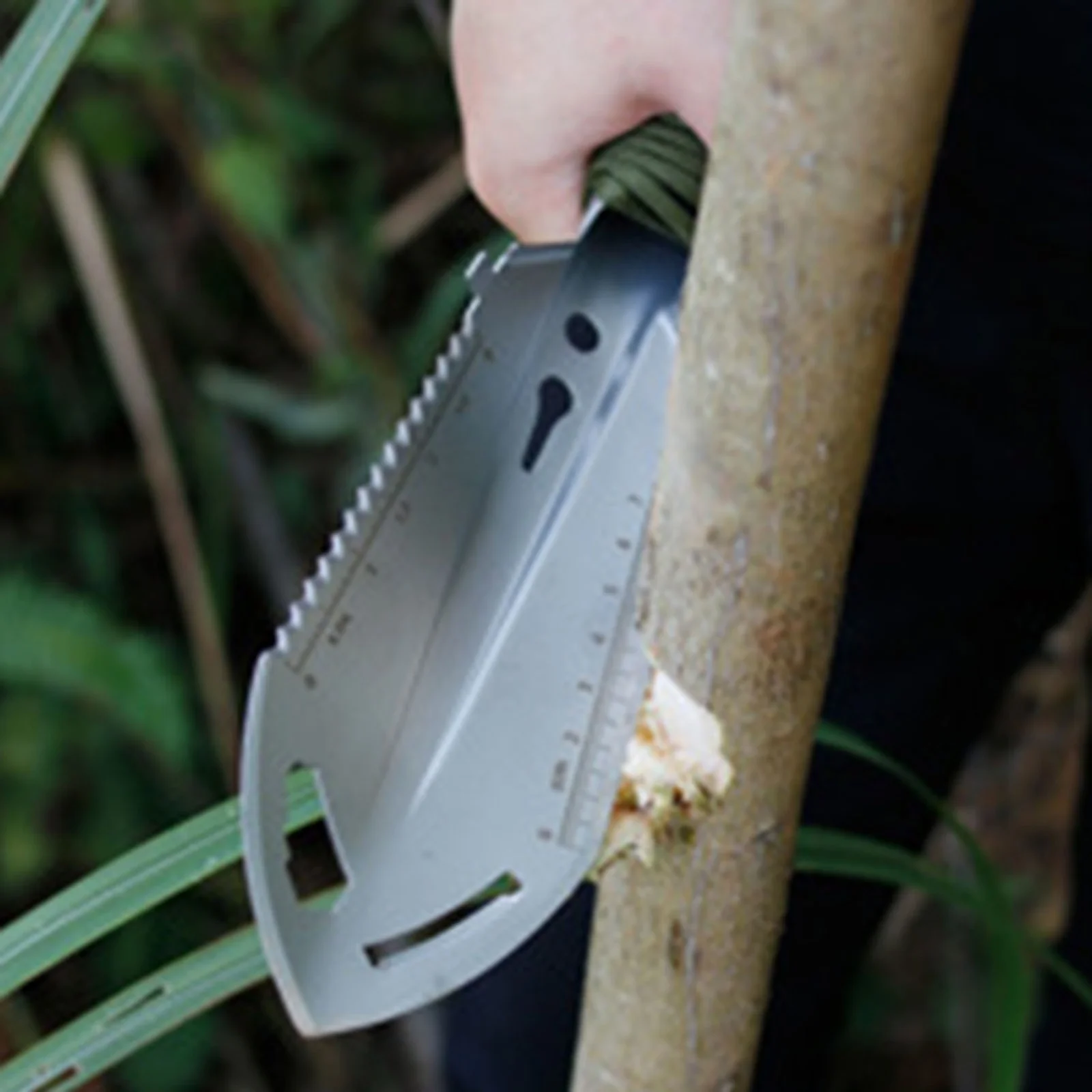 

Складная лопата для выживания, походная лопатка из нержавеющей стали для кемпинга, садоводства и экстренных ситуаций на природе, портативный многофункциональный инструмент