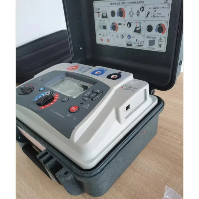 Electronic 15KV Megohmmeter Insulation Resistance Tester ABS Material 220V Measuring Instrument