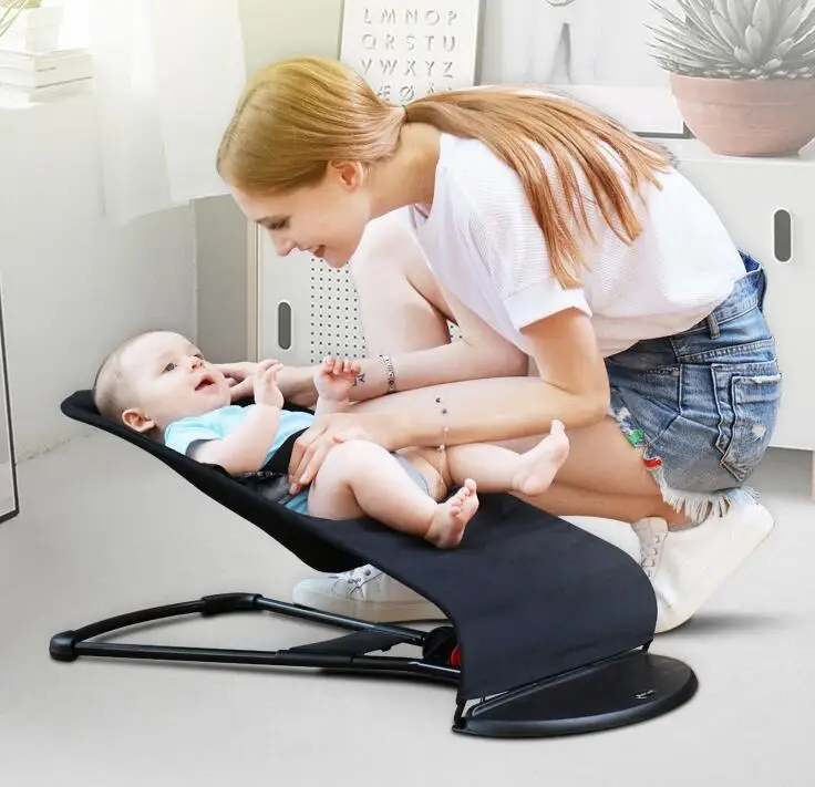 

Coax Baby Artifact Baby Rocking Chair Comfort Chair Newborn Baby Recliner with Baby Sleep Artifact Child Cradle Bed