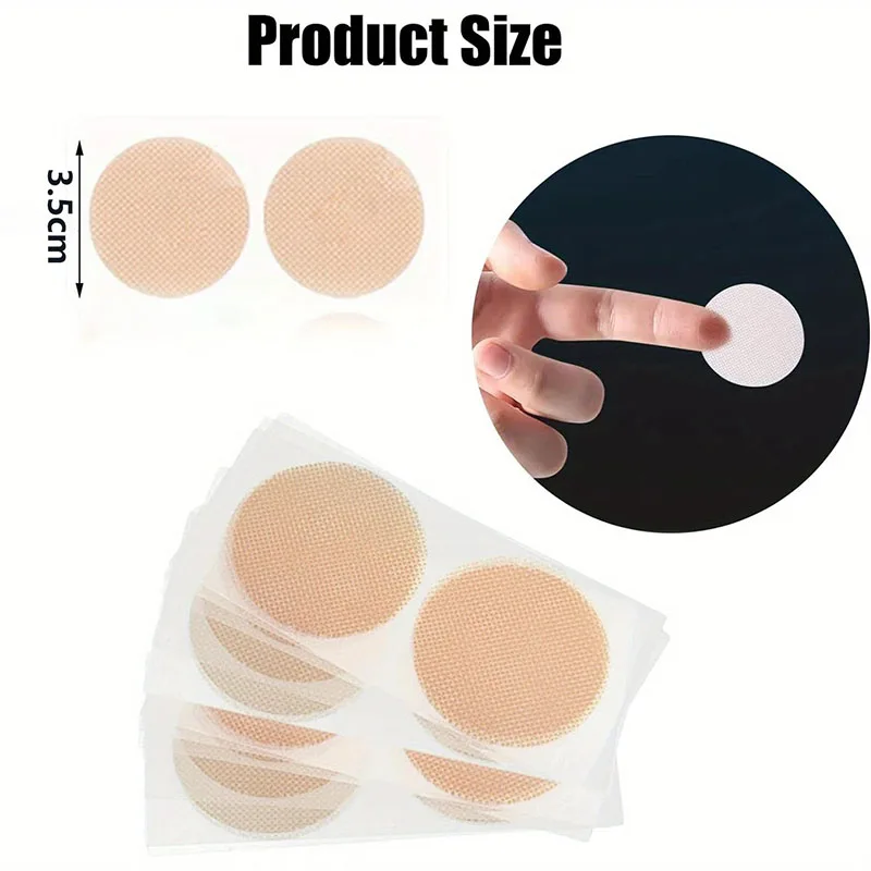 Nipple Cover Disposable Breast Patch For Men Invisible Ultra-thin Anti-bulge Nipple Stickers Soft Waterproof Chest Patches image 2