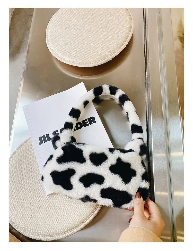 Underarm Single Shoulder Bag New Trendy Handbag With Single Shoulder Strap Stylish For Young Ladies Leopard Print Inst