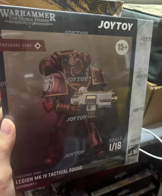 

[SF] JOYTOYS 1/18 Фигурка Warhammer 40K Thousand Sons Legion MK IV, тактический отряд, лейборг 1, модель-игрушка, подарок