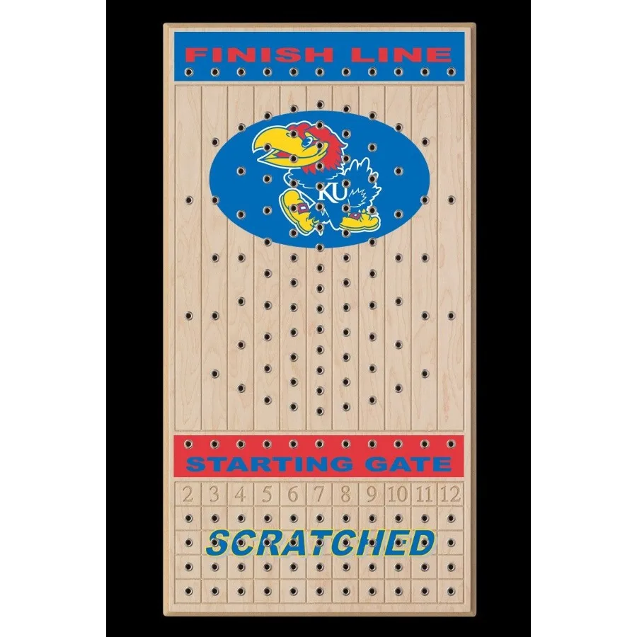 Gioco di cavalli in acero deluxe dell'Università di Kansas