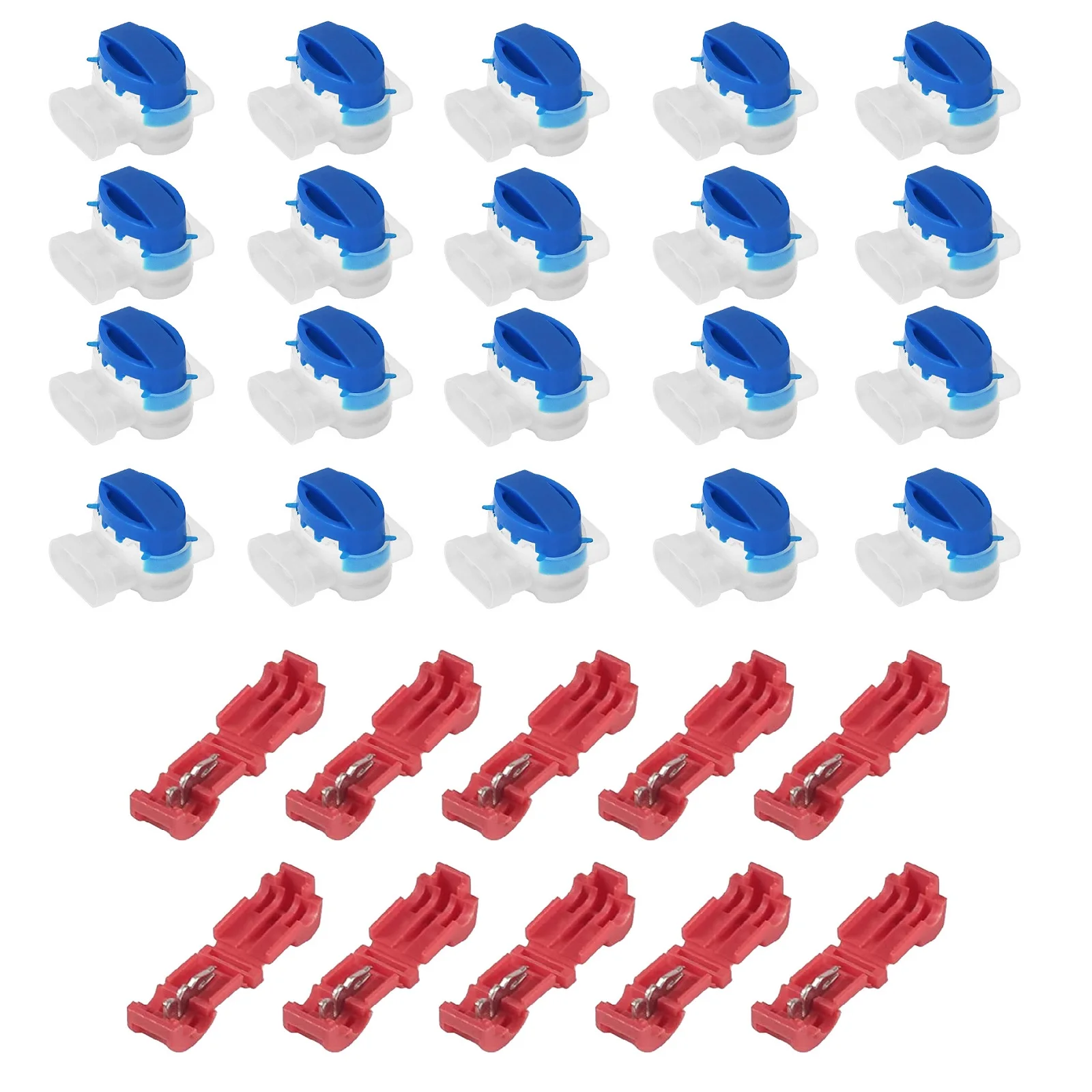 Комплект из 30 кабельных разъемов/соединительных зажимов для роботизированной газонокосилки, соединители, кабельные зажимы, аксессуары, оптовая продажа