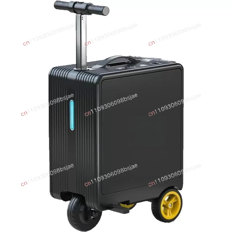 Electric suitcase 20 inch boarding case can ride universal suitcase portable trolley case password case