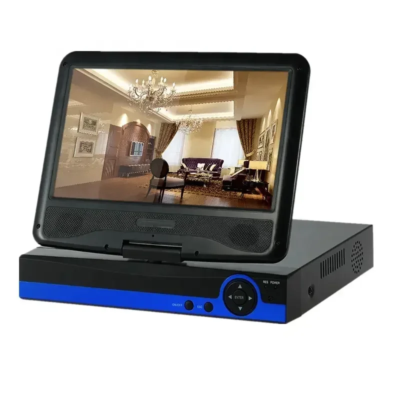 Metal Bullet 3MP XMEYE ICSEE Kit combinato di videosorveglianza IR Camara De Seguridad con schermo CCTV Set Telecamere di sicurezza wireless
