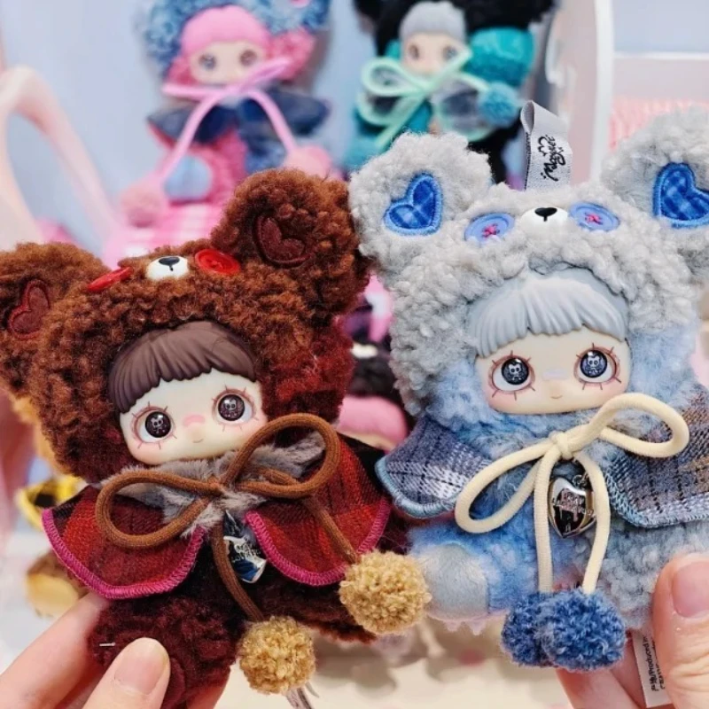 Nuovo Maymei Tiny Bear Cookie Series Blind Box Vinile Peluche Anime Doll Carino Maymei Borsa a sorpresa Scatola misteriosa Portachiavi giocattolo con ciondolo