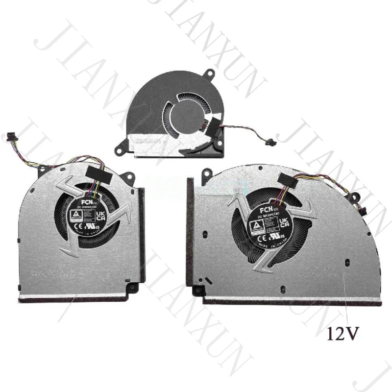 A+New For Asus ROG Strix SCAR 18 G834J G834JY G834JZ G18 G814JI G814JV CPU / GPU Fan