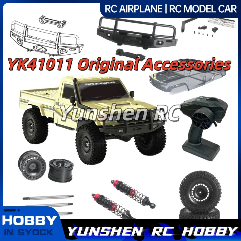 

Yikong Front Bumper Yk41011 21242 Original Spare Part For 1 10 Scale Rc Crawler Remote Control Model Car Accessory