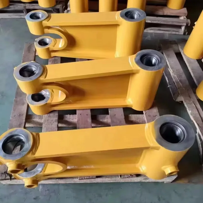 Excavator spare parts frame type connecting rod and rocker arm construction machinery