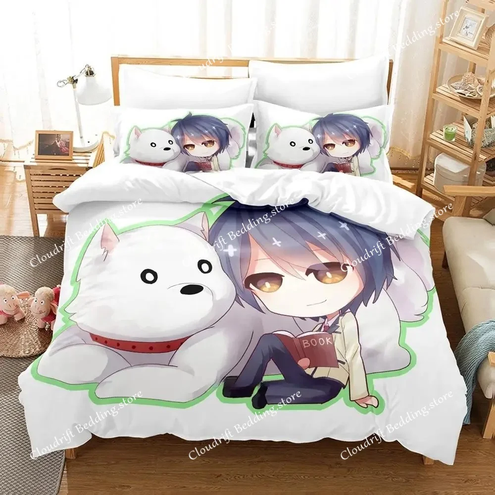 

New Aho Girl Bedding Set Single Twin Full Queen King Size Bed Set Adult Kid Bedroom Duvet Cover Sets Cool Anime Bed Sheet Set