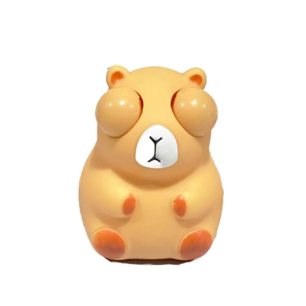 3 pièces mignon citrouille globe oculaire éclat presser Capybara fantôme décompression Halloween nouveauté dessin animé évent presser poupée cadeau