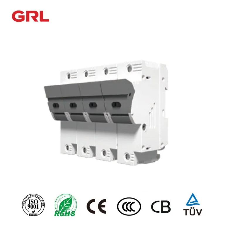 GRL  RT18-125-3P+N fuse size 22*58 din rail mount fuse holder