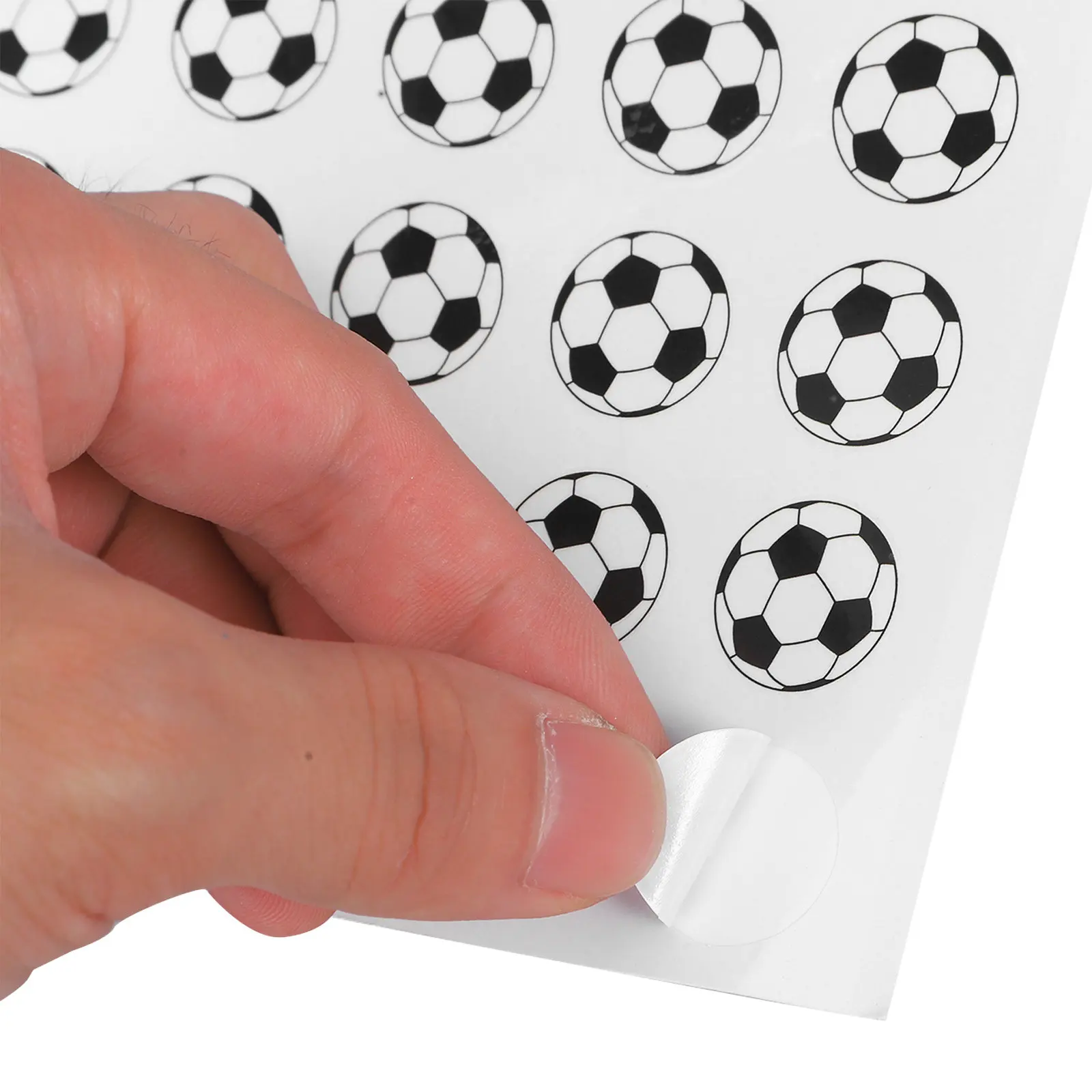 280Pcs Football Stickers Soccer Theme Decals Self-Adhesive Removable Decorative Stickers for Scrapbook Bike Luggage Notebook