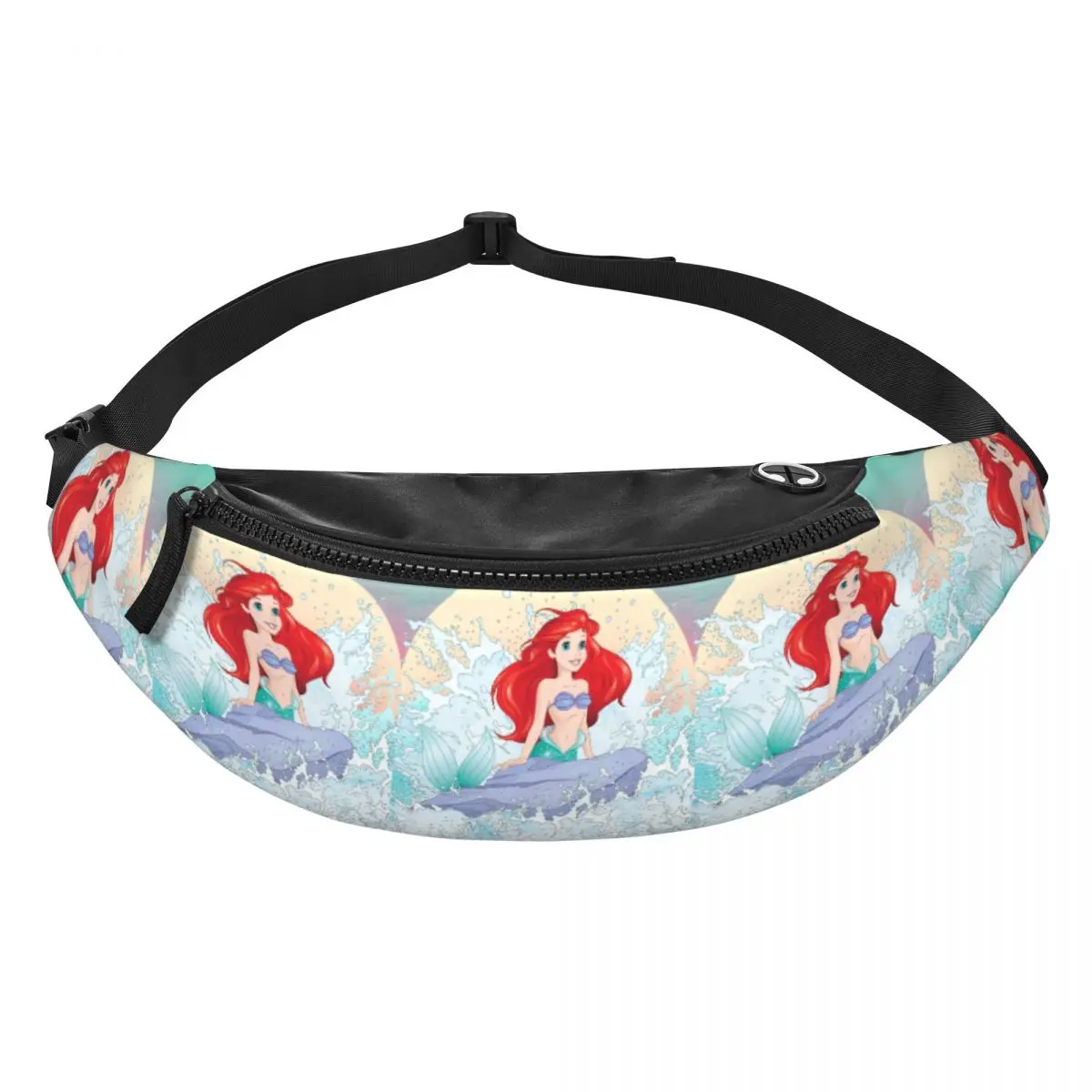 

Поясная сумка Custom The Little Anime M-Mermaid для женщин и мужчин, модная сумка через плечо, поясная сумка для путешествий, походов, для телефона и денег