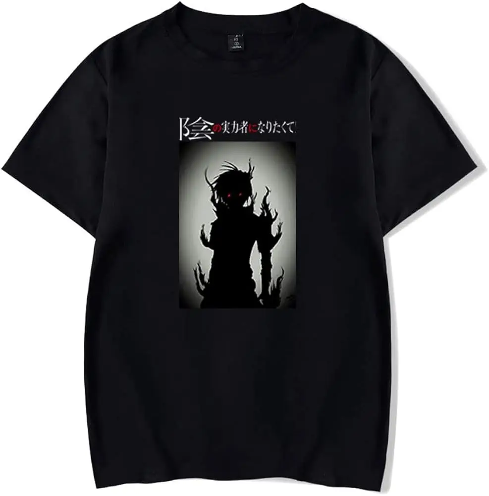 Anime The Eminence in Shadow T-Shirt Merch Casual Short Sleeved T Shirt Unisex Tee 03