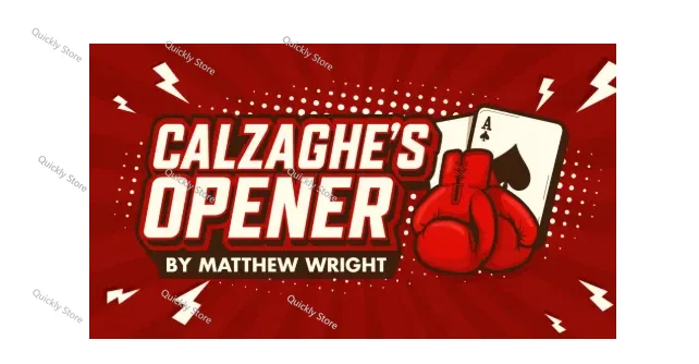 Matthew Wright - Calzaghes Opener Magic tricks (Instant Download) Quickly send