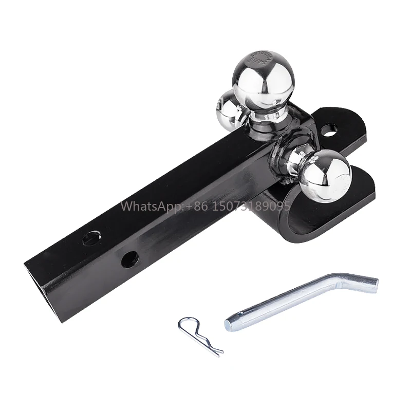 

Three Ball Trailer Hitch Multifunctional Connector U-shaped Tow Hook Trailers Off-road Refit Parts Towing Hook Accessories