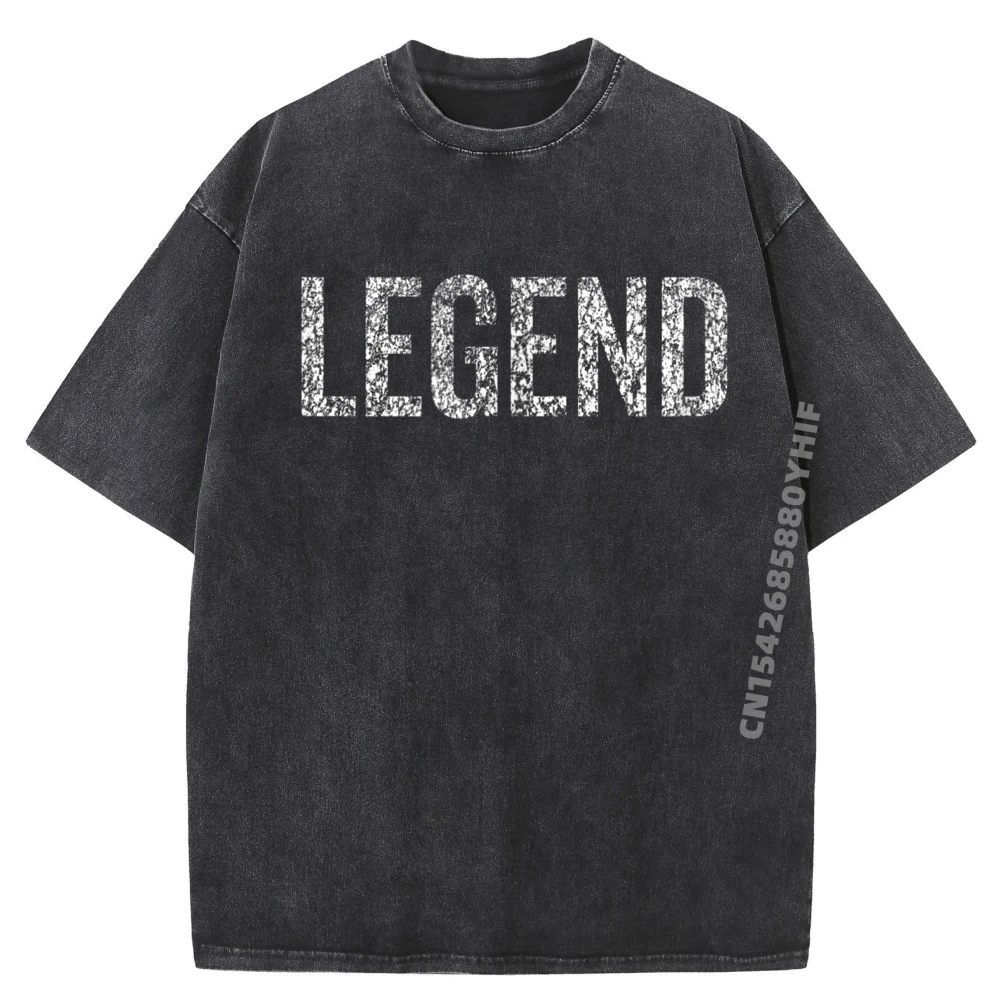 

Legend Oversized T Shirt Men's Clothes Streetwear Washed T Shirt For Men Plus Size Graphic Printed Clothes