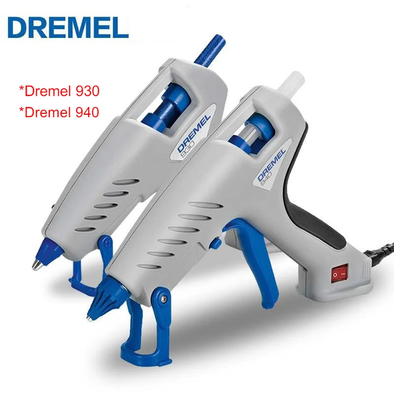 Dremel 60W Hot Melt Glue Gun A930/940 Professional Handheld Heat Temperature Thermo Electric Repair Tool Use 7/11Mm Glue Sticks