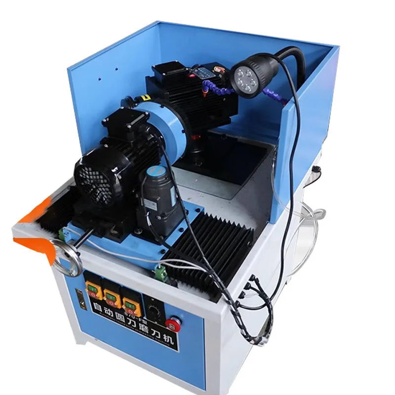 STR 870F Affilatrice automatica per coltelli circolare Smerigliatrice OEM Attrezzatura per lucidatura di metalli personalizzabile per lame frantoio