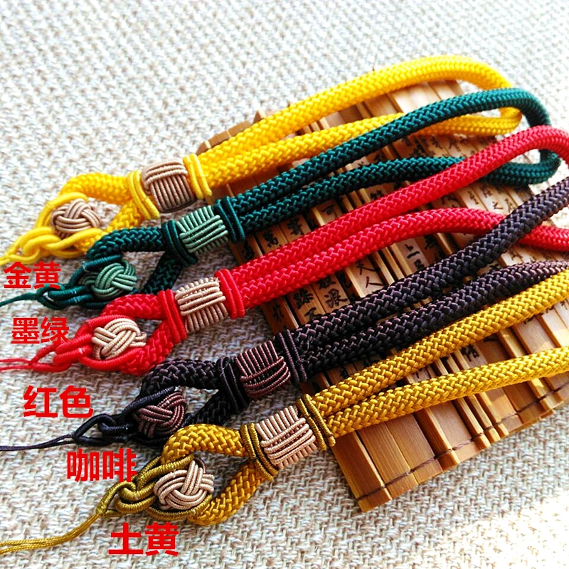 Knitted cattle and cattle rope handle rope plaything rope knitting rope couple rope DIY hand knitted jewelry hanging