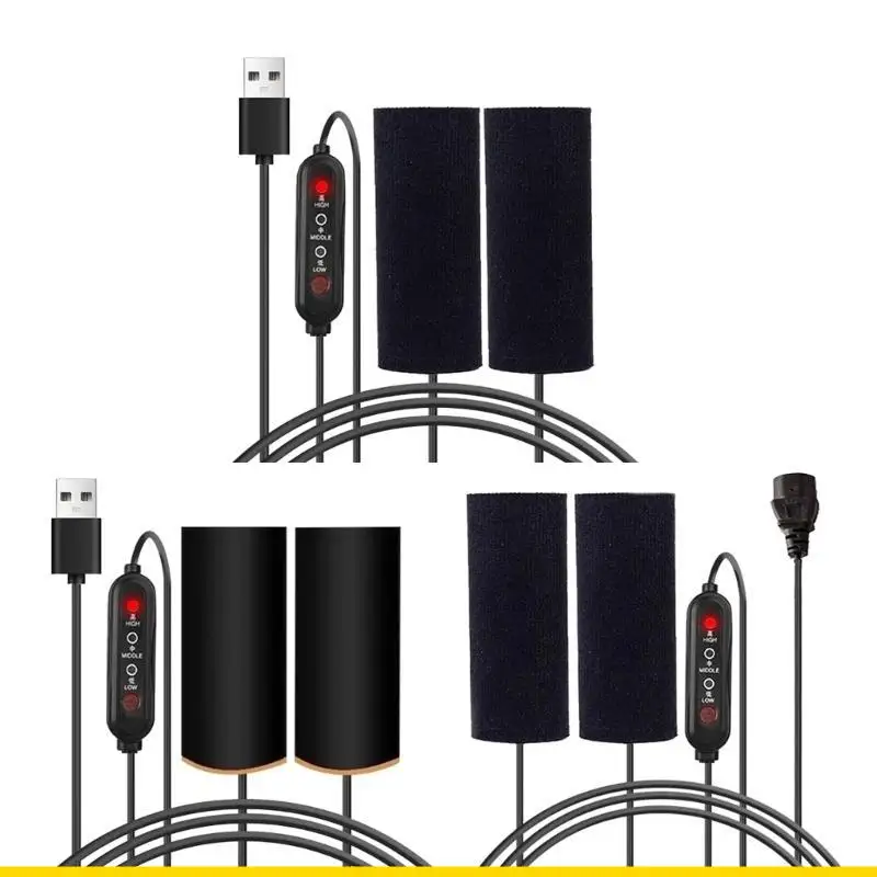 SZCH Easy Install Heated Handlebar Covers with Intelligent Heat Control for Bikes