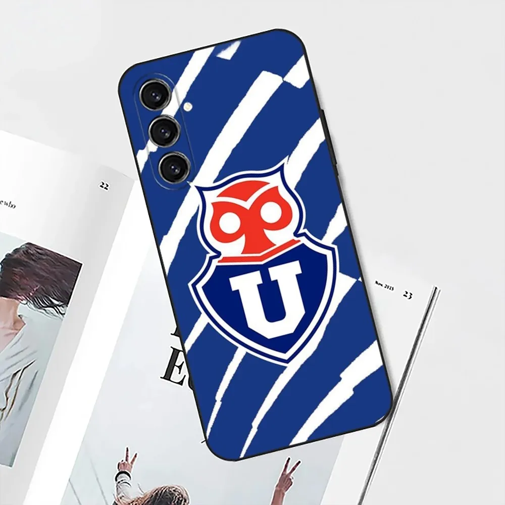 Chile U-University Logo  Phone Case For Samsung Galaxy A13,21s,22,31,32,52,53,71,80,91 Black Soft Cover