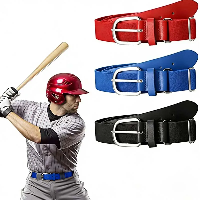 Elastischer Gürtel für Herren, Sport-Baseball-Gürtel, hochwertig, modisch, trendig, lässig, vielseitig, für den täglichen Gebrauch, Club-Gürtel