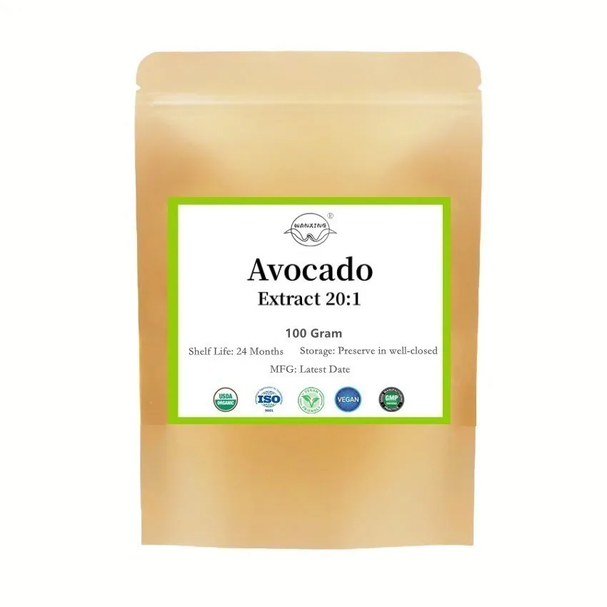 High Quality Avocado Extract Powder Food Grade Avocado Powder Festival Face Brightening Powder Burning Fat Whitening Skin