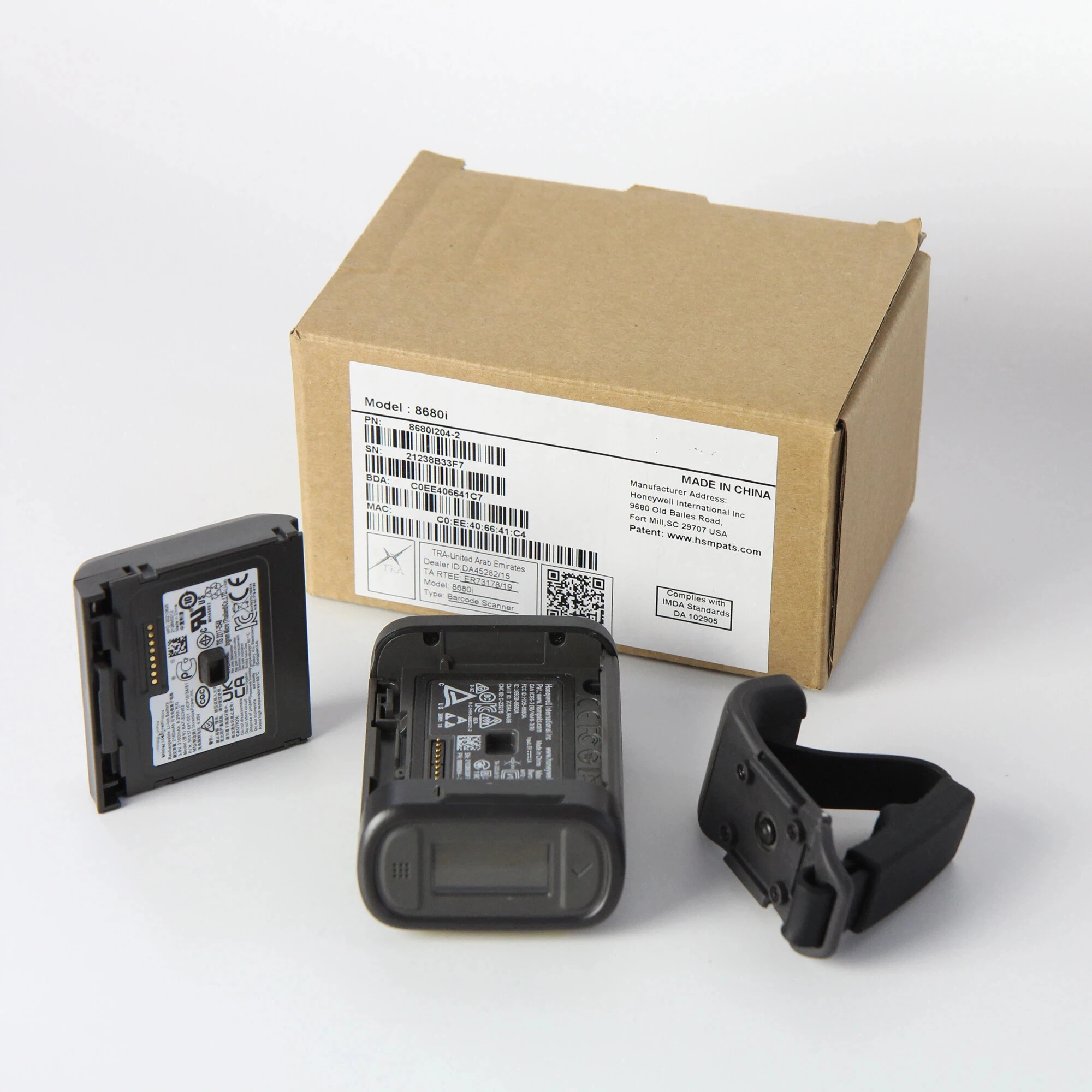 8680i Bluetooth WIFI Barcode Scanner  High-Performance, Hands-Free Mini Mobile Computer Improve Work Efficiency