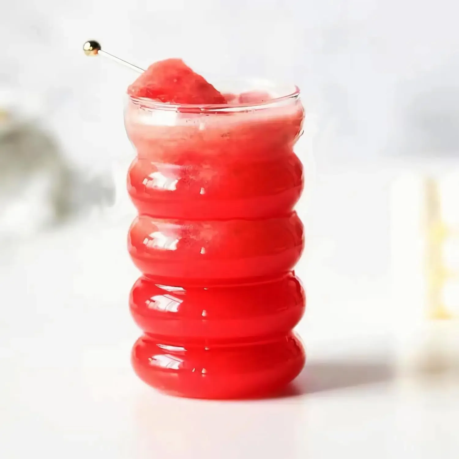 Набор стаканов для питья на 20 унций с соломинкой, милые стаканы для кофе со льдом, стаканы для кофе со льдом, толстые банки для питья для смузи