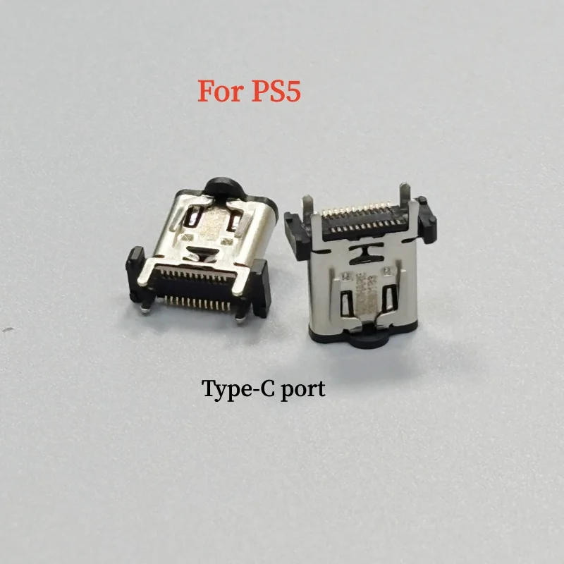 20pcs/lot Type-C Charging Socket USB C Port Charger Power Jack Replacement for Sony Playstation 5 DualSense PS5 Host Controller