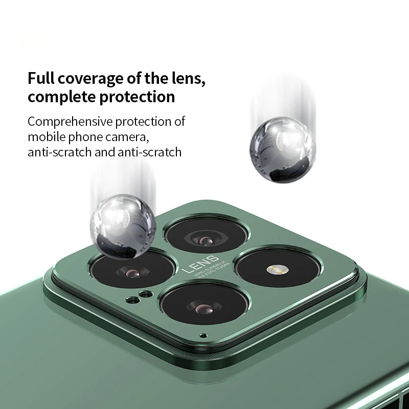 Rear Camera Lens Cover Case For Xiaomi 14 Pro 5G Back Aluminum Metal Camera Lens Protector For Xiomi Mi14 Mi14Pro Lens Ring Film image 3
