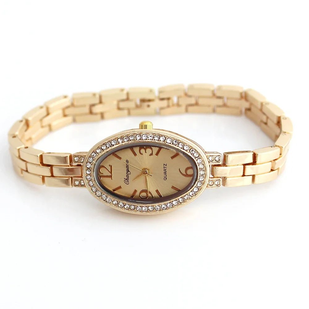 Quartz Watch Women Watch Ladies Wrist Watches Rhinestones Analog Clock