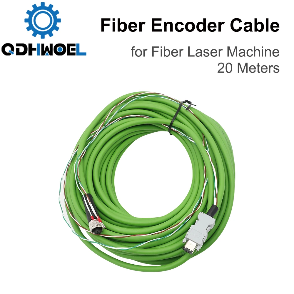 Originele Raytools Encoder Kabel 20 Meter BM111 ELNOC3320M00047B ECAT-A2-M12 Codering Lijn Power Lijn voor Fiber Laser Machine