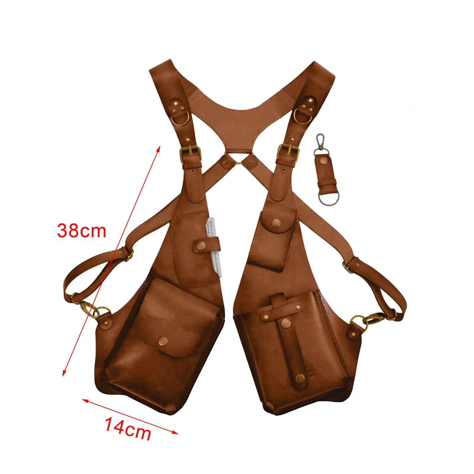 Bolsa de ombro escondida nas axilas, carteira de bolso, mulheres, homens, anti-ladrão, bolsa de ombro, mochila para corrida, festas de cosplay ao ar livre